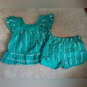 Cat and Jack Outfit Baby Girl 18 Months